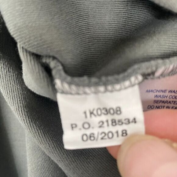 Vineyard Vines Pullover Mens Large Gray Sweater 1/4 Zip Cotton Jacket Stretch - Picture 11 of 13